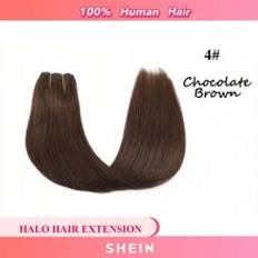 Shein Invisible Wire Human Hair Extensions With Clips