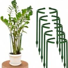 Shein 4pcs Garden Plant Support Stake Half Circle