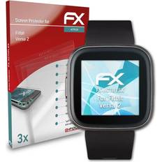 atFoliX 3x Screen Protector Fitbit Versa 2