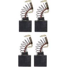 Makita cb204 carbon brush set for angle grinders 2-pack Black