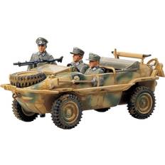 Modeller & byggesett Tamiya 135 Military Miniature Series No.03 German Army Amphibious Vehicle Schwimwagen Plastic Model 35003