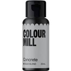 Blåa Hushållsfärger Colour Mill Vattenbaserad Ätbar Färg Grå 20 ml Hushållsfärg