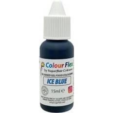 White Colourings Sugarflair Ice Blue Flex Oil Based Colouring