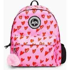 Hype School Bags Hype girls hearts scribble backpack hy9884