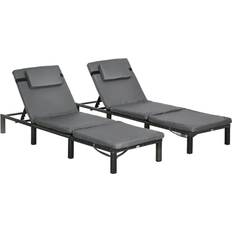 Seat Cushion Sun Beds Brayden Studio Azyrah 195cm Long Double Sun Lounger