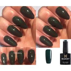 Green Gel Polishes Blue Sky gel polish green forest shimmer autumn