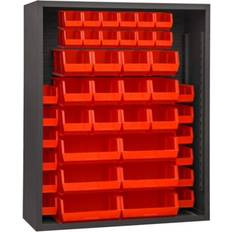 Red Shelving Systems Durham MFG Enclosed Shelving System