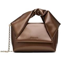 Satin Håndtasker JW Anderson Brown Small Twister Bag 600 Brown UNI