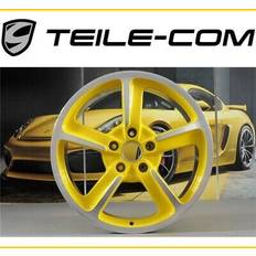 Car Rims Porsche Orig. boxster/cayman 981 rim sport techno, 8,5j 20 et57 racing yellow