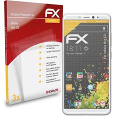 Screen Protectors atFoliX 3x Screen Protection Film Infinix Hot S3