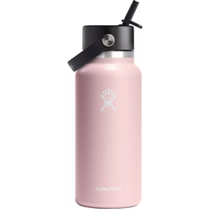 Hydro Flask Wide Mouth with Flex Straw Cap Botella de agua 0.946L