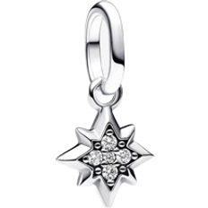 Pandora ME Star Mini Dangle Charm - Silver/Black/Transparent