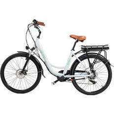 Adulto Bicicletas Eléctricas de Ciudad Youin BK2026W Los Angeles 26" White