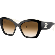 Chanel Dam Solglasögon Chanel Accessoarer Unisex - Svart