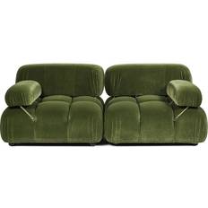 AllModern Sigma Olive Green Sofa 72.5" 2 Seater
