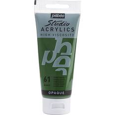 Studio Acrylic Paint Green Earth 100ml