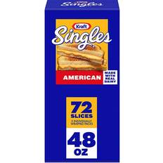 Dairy Products Kraft Singles American Cheese Slices 48oz 72