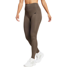 Adidas Optime Full-Length Leggings Womens - Shadow Olive