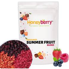 Raspberry Dried Fruit Honeyberry Freeze Dried Fruit Blend Summer Fruit Mix 100g 1pack