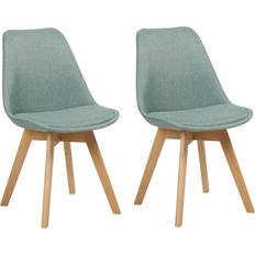 Beliani Dakota II Mint Green Köksstol 84cm 2st