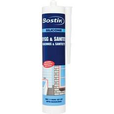 Transparent Fogmassa Bostik Silicone Barley and Sanitation 300ml 1st