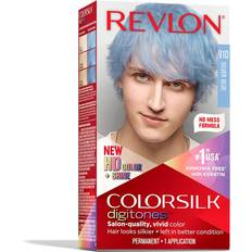 Revlon ColorSilk Digitones Hair Color 91D Silver Blue
