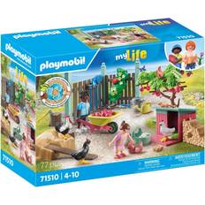 Playmobil My Life Little Chicken Farm in the Tiny House Garden 71510