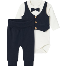 Name It Azul Otros Conjuntos Name It Baby's Romper Set - Dark Sapphire