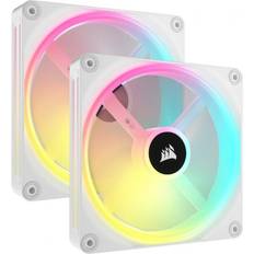 Corsair Raffreddamento dei Computer Corsair iCUE LINK QX140 RGB Starter Kit 2-pack 140mm