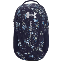 Unisex Backpacks Under Armour Hustle 6.0 Backpack - Midnight Navy/Metallic Silver