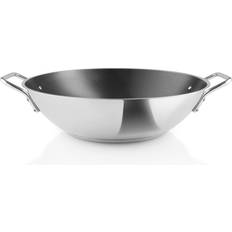 Induktionskogeplader - Keramiske Wokpander Eva Solo Rustfrit Stål Wok Ø32 cm