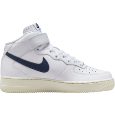 Nike Air Force 1 '07 Mid W - White/Coconut Milk/Metallic Gold/Midnight Navy