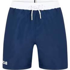 Solid Colours Swimming Trunks BOSS Starfish Swim Shorts - Blue