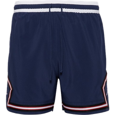 Elastane/Lycra/Spandex - Men Shorts Nike Men's Jordan Core '84 Gel Woven Diamond Shorts - Midnight Navy/Red/White