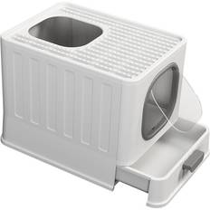 Cat litter box Suphyee Cat Litter Box with Lid L