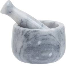 Marble Presses & Mashers Premier Housewares Salerno Grey Marble Straight Pestles & Morters