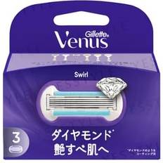 Gillette Japan Venus Swirl Razor For Glossy Skin Body Blade Refill 3pcs