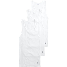 Ralph Lauren Tank Tops Ralph Lauren Big & Tall Classic Wicking Tank Undershirt 3-pack - White