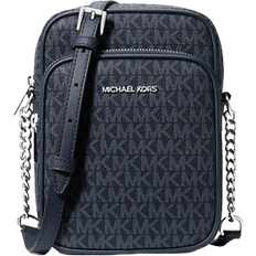 Michael Kors Jet Set Travel Medium Logo Crossbody Bag - Admiral