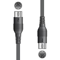 5-pin din to 5-pin din midi cable/1.5m/3m
