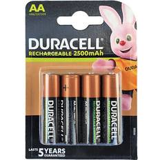 Duracell aa rechargeable batteries 2500 mah