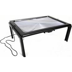 magnifier with light, hands free magnifying glass with light, magnifier