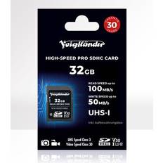Hukommelseskort & USB Stik Voigtländer SDHC 32GB V30