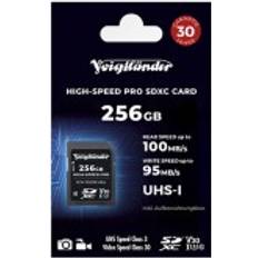 Voigtländer Pro High-Speed SDXC 256GB UHS-I, Cl10, U3, V30