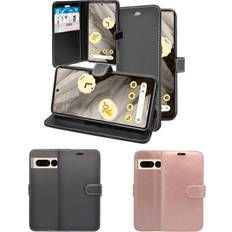 Google Pixel 7 Pro Wallet Cases GANGXUN For google pixel 7 pro flip book wallet folio pu leather gel phone case cover