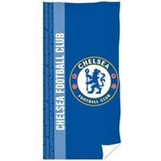 Chelsea FC Crest Cotton Beach Handduk Handduk Blå