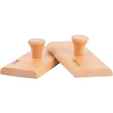 Classic World Musikleksaker Classic World Sandblock-Percussion aus Holz, 2 Stück