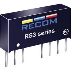 Recom RS3-1212D Convertitore DC/DC da circuito stampato 12 V/DC 12 V/DC, -12 V/DC 125 mA 3 W Num. uscite: 2 x Contenuto