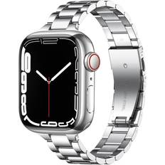 Wepro Metal Strap for Apple Watch 38/40/41/42mm Silver