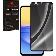 Screen Protectors TechGear full tempered glass privacy screen protector for samsung galaxy a15 5g